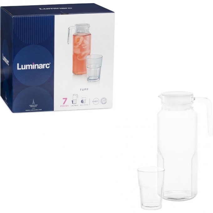 Набор питьевой LUMINARC TUFF 7 предметов V0488